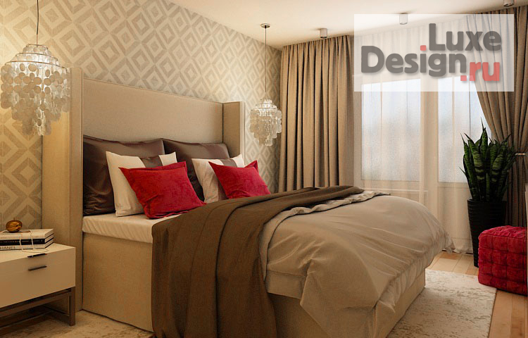 Дизайн интерьера трехкомнатной квартиры "Дизайн 3х комн квартиры в ЖК Эгоист" (фото 11)