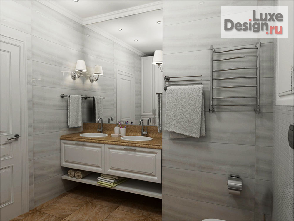 Дизайн интерьера двухкомнатной квартиры "Дизайн 2х к квартиры в ЖК Эгоист" (фото 11)