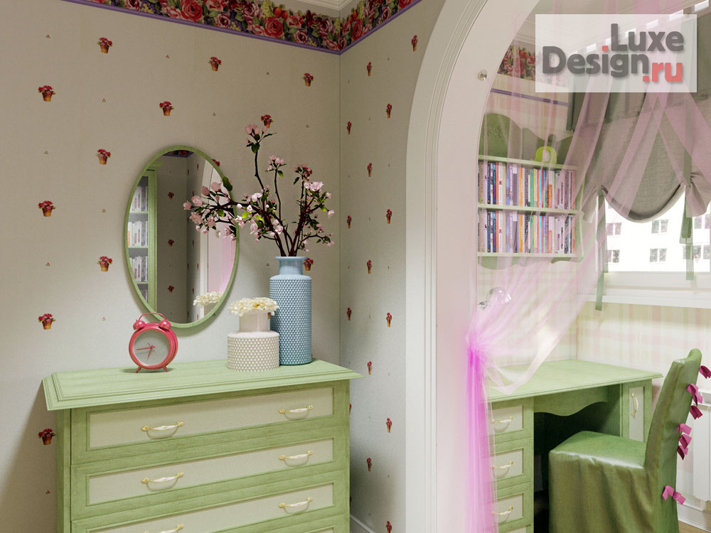 Дизайн интерьера трехкомнатной квартиры "Дизайн 3х комнатной квартиры в ЖК Изумрудный" (фото 10)