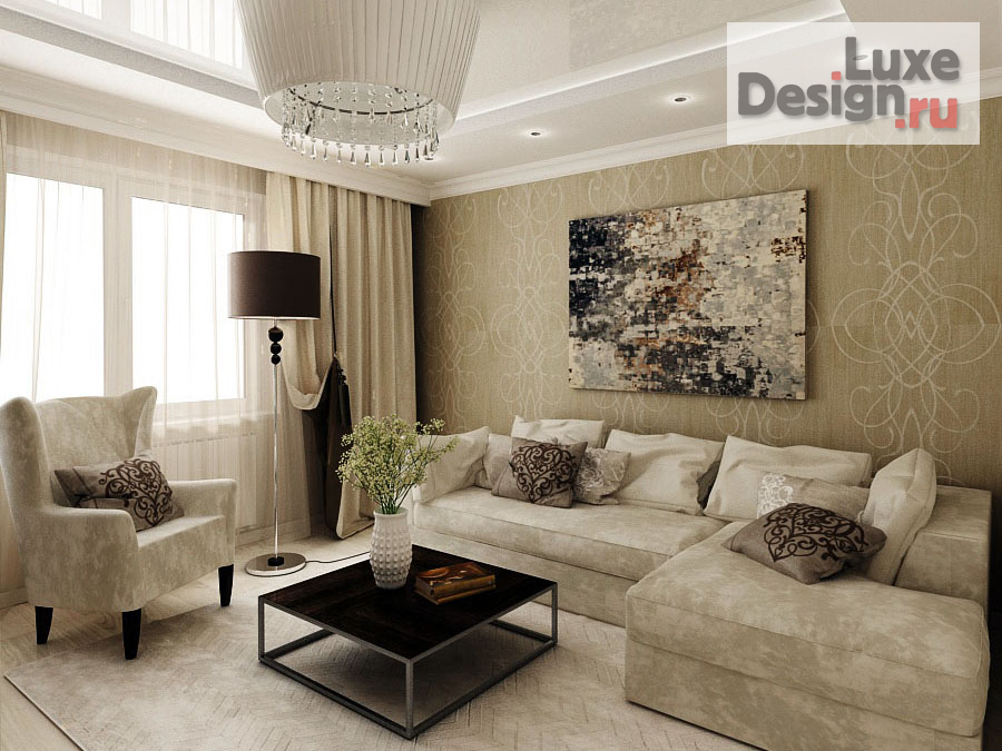 Дизайн интерьера двухкомнатной квартиры "Дизайн 2х к квартиры в ЖК Эгоист" (фото 12)