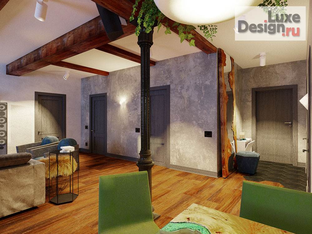 Дизайн интерьера трехкомнатной квартиры "Дизайн 3 комнатной квартиры в ЖК Ямайка" (фото 14)