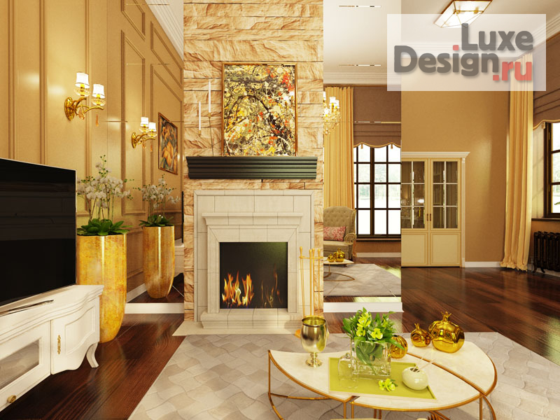 Дизайн интерьера коттеджа "Дизайн коттеджа" (фото 14)