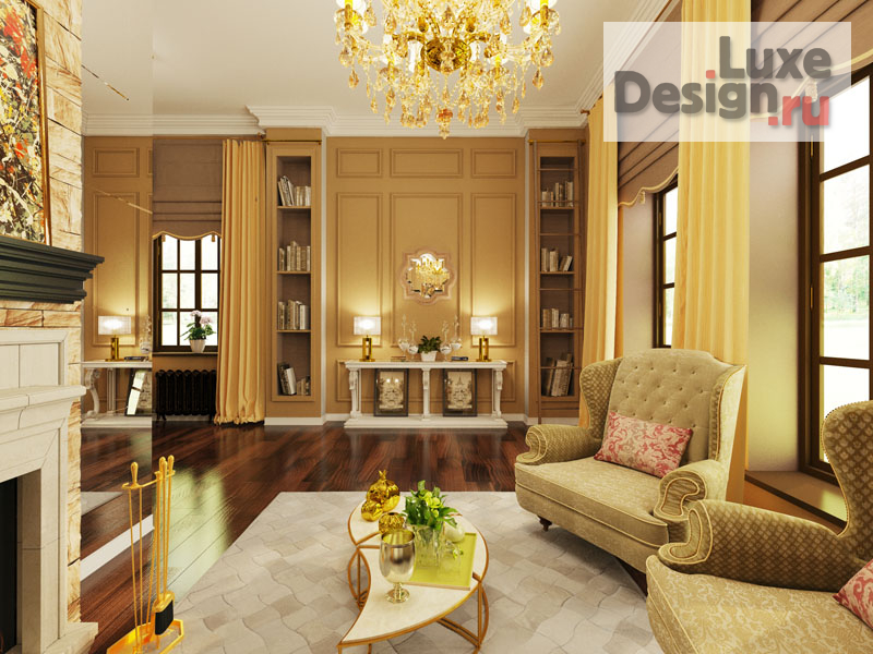 Дизайн интерьера коттеджа "Дизайн коттеджа" (фото 15)