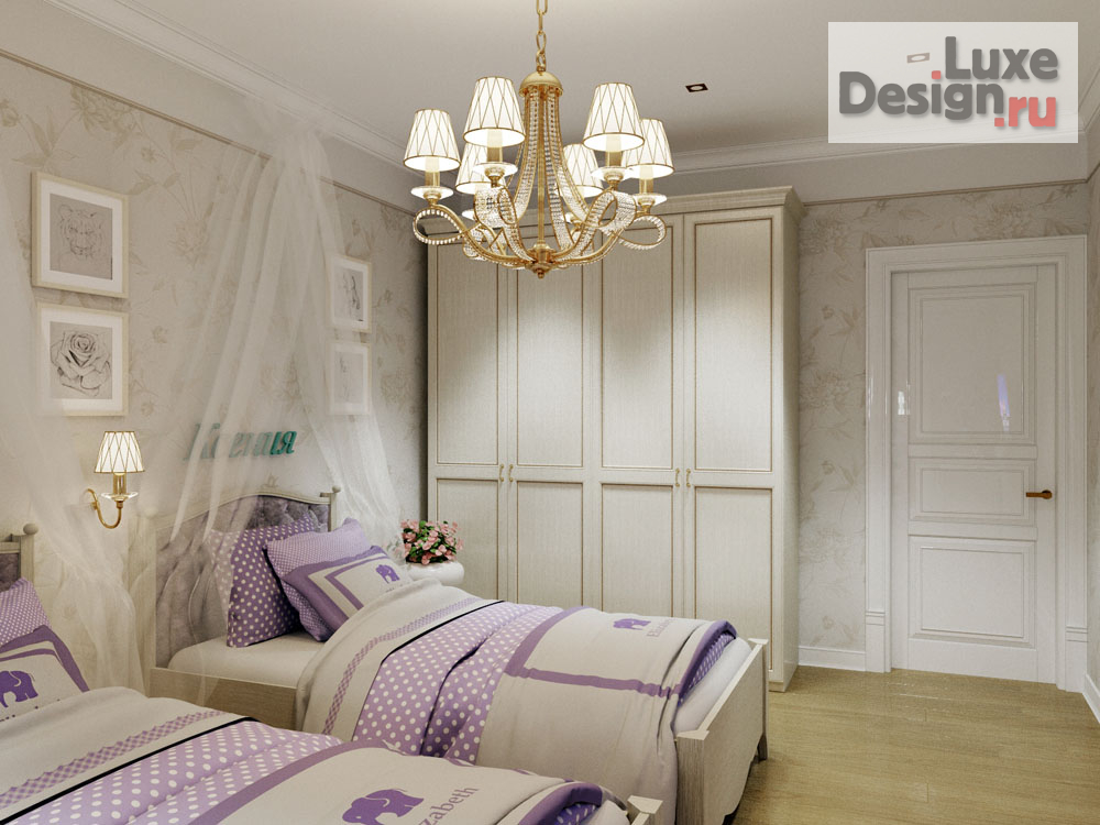 Дизайн интерьера трехкомнатной квартиры "Дизайн 3х комнатной квартиры в ЖК Изумрудный" (фото 16)