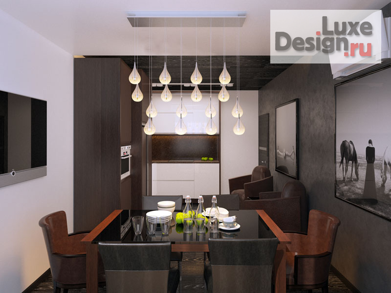 Дизайн интерьера двухкомнатной квартиры "Дизайн 2х комнатной квартиры в ЖК Эгоист" (фото 1)