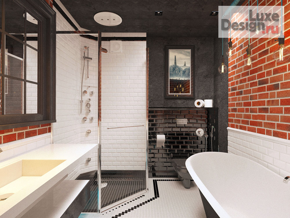 Дизайн интерьера трехкомнатной квартиры "Дизайн 3 комнатной квартиры в ЖК Ямайка" (фото 20)