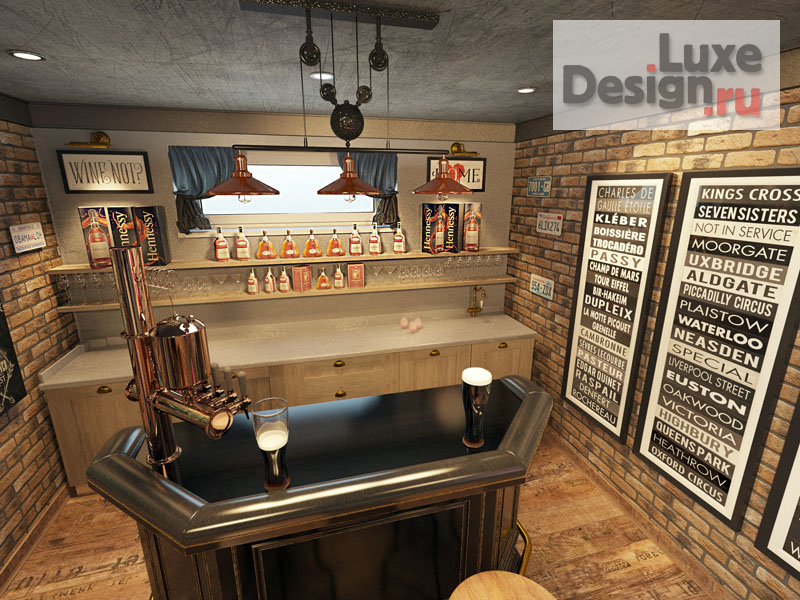 Дизайн интерьера коттеджа "Проект дома" (фото 6)