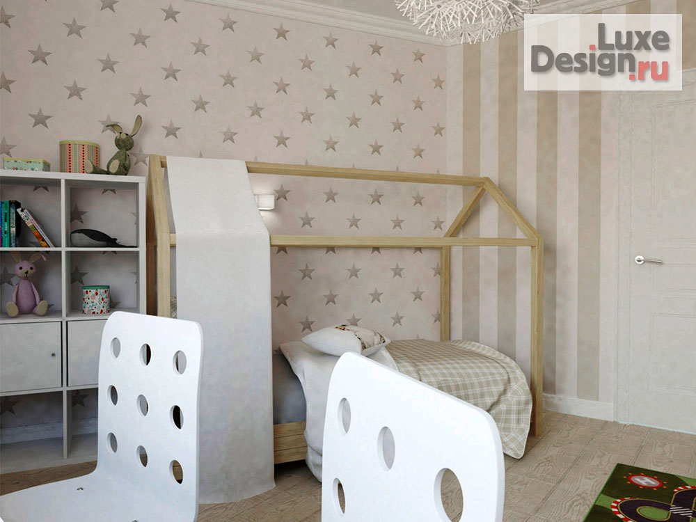 Дизайн интерьера двухкомнатной квартиры "Дизайн 2х к квартиры в ЖК Эгоист" (фото 2)