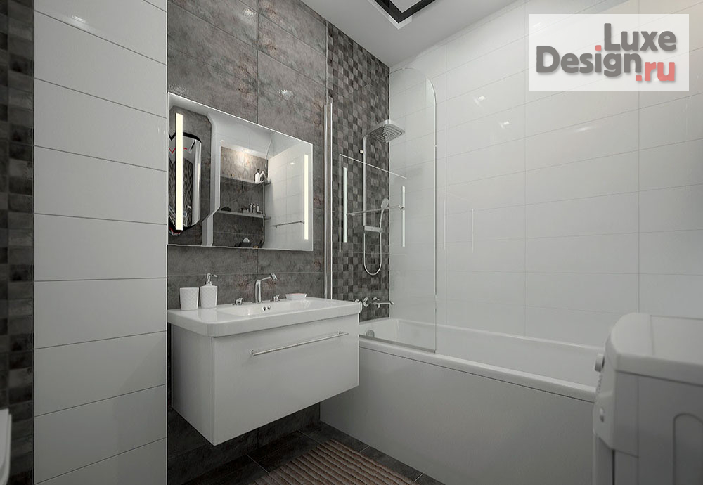 Дизайн интерьера двухкомнатной квартиры "Дизайн 2х к кв в ЖК Эгоист" (фото 2)