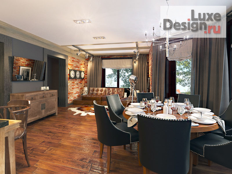 Дизайн интерьера коттеджа "Дизайн коттеджа " (фото 2)