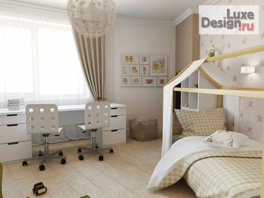 Дизайн интерьера двухкомнатной квартиры "Дизайн 2х к квартиры в ЖК Эгоист" (фото 3)