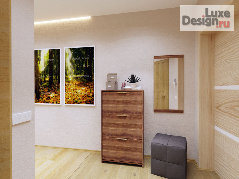 Дизайн интерьера трехкомнатной квартиры "Дизайн 3х комнатной квартиры " (фото 3)