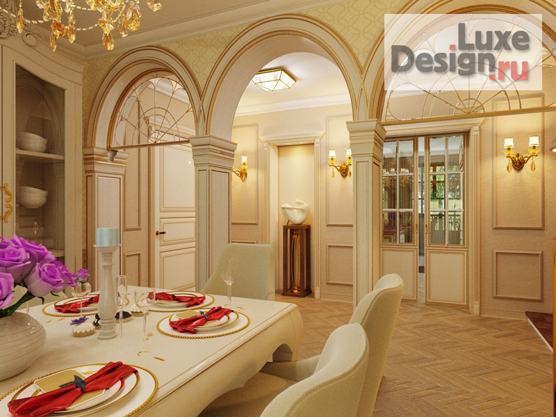 Дизайн интерьера коттеджа "Дизайн коттеджа" (фото 3)