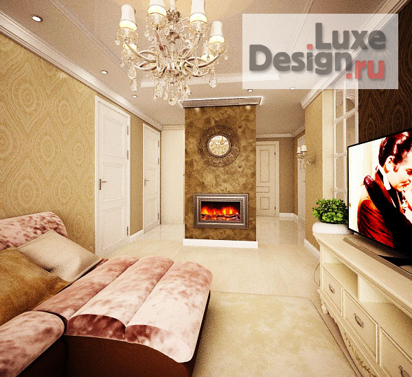 Дизайн интерьера трехкомнатной квартиры "Дизайн квартиры" (фото 4)