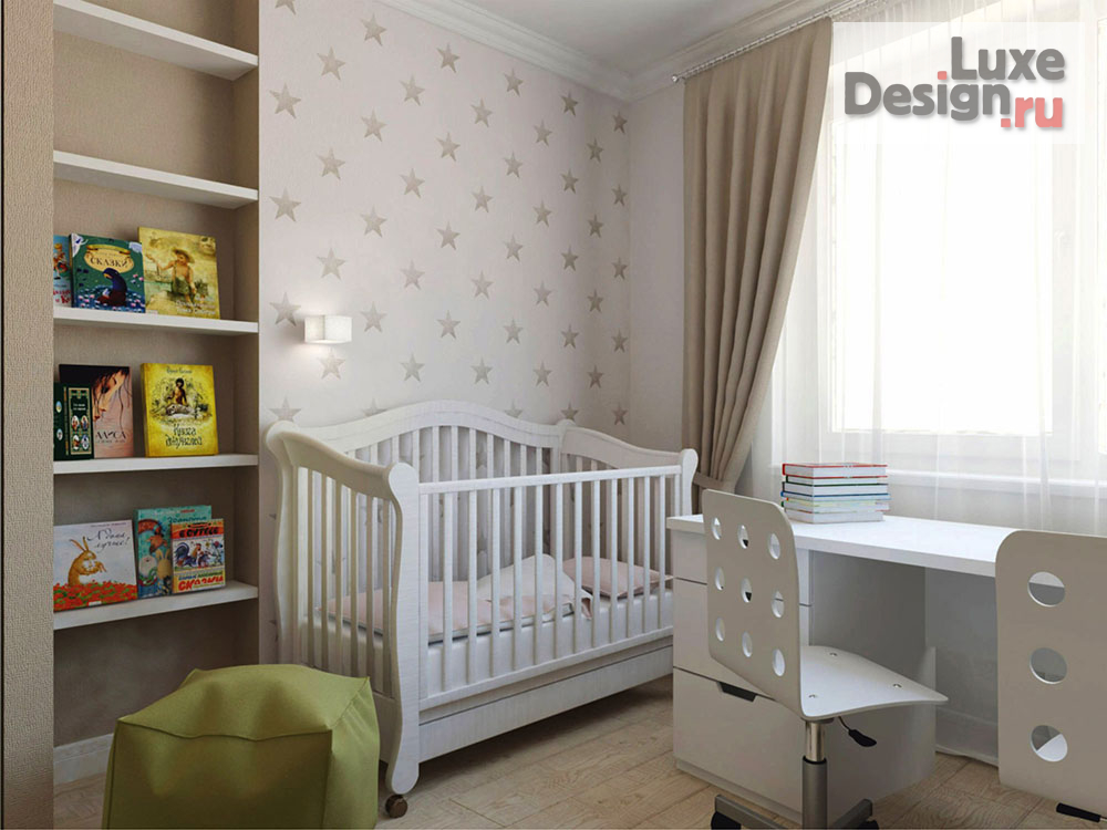 Дизайн интерьера двухкомнатной квартиры "Дизайн 2х к квартиры в ЖК Эгоист" (фото 4)