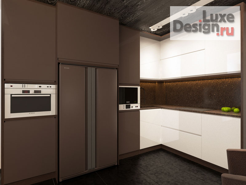 Дизайн интерьера двухкомнатной квартиры "Дизайн 2х комнатной квартиры в ЖК Эгоист" (фото 4)