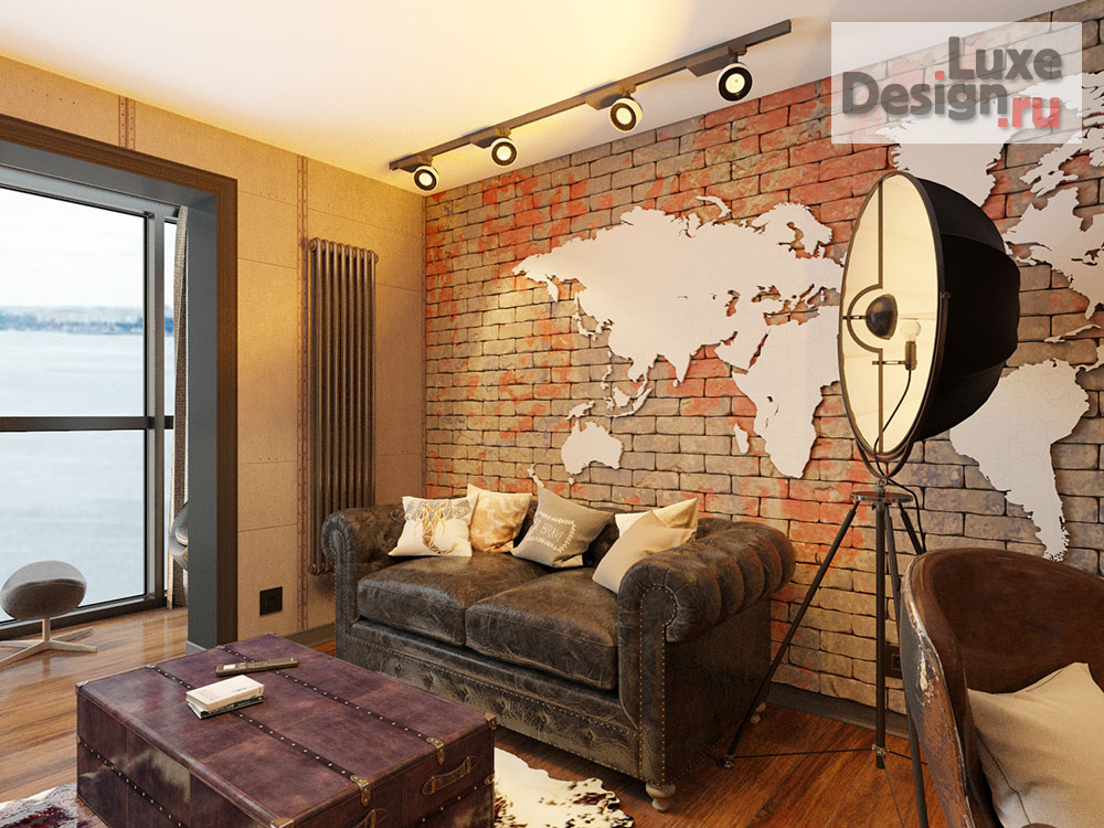 Дизайн интерьера трехкомнатной квартиры "Дизайн 3 комнатной квартиры в ЖК Ямайка" (фото 5)