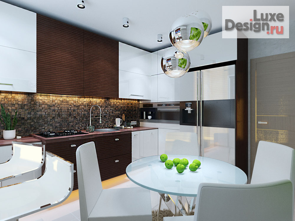 Дизайн интерьера трехкомнатной квартиры "Дизайн 3х комнатной квартиры " (фото 6)