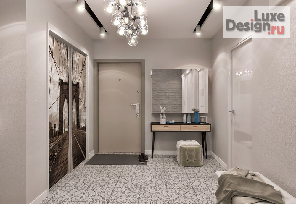 Дизайн интерьера двухкомнатной квартиры "Дизайн 2х к кв в ЖК Эгоист" (фото 9)