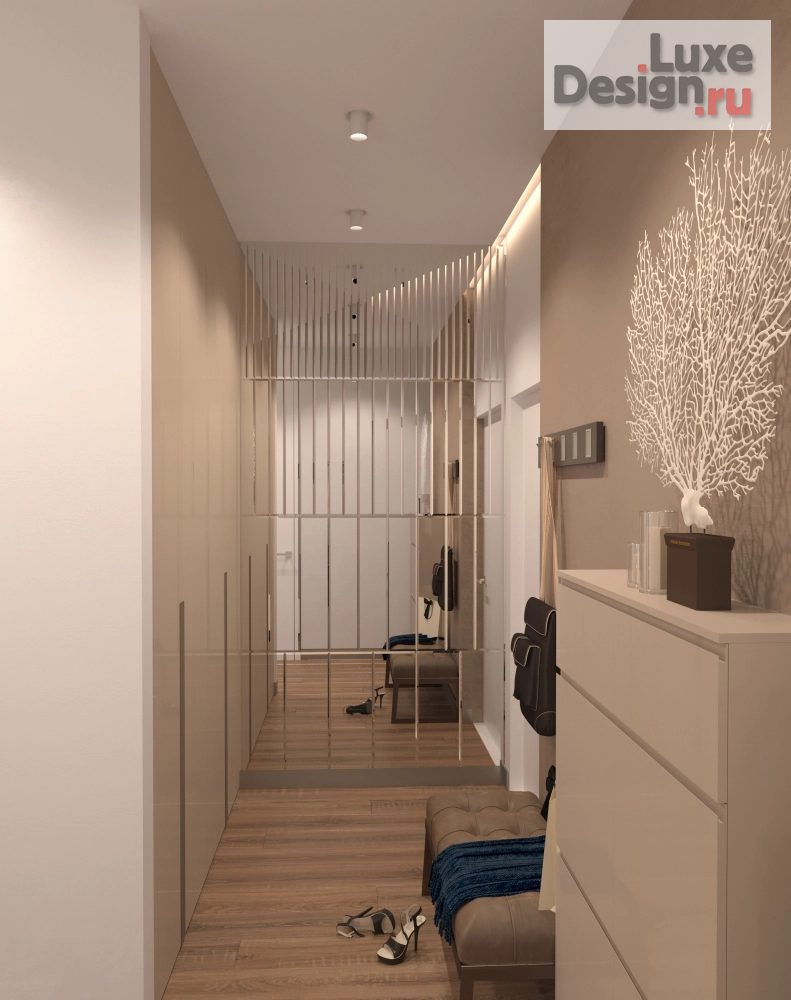 Дизайн интерьера двухкомнатной квартиры "интерьер 2х комнатной  квартиры в комплексе Volgasky." (фото 9)