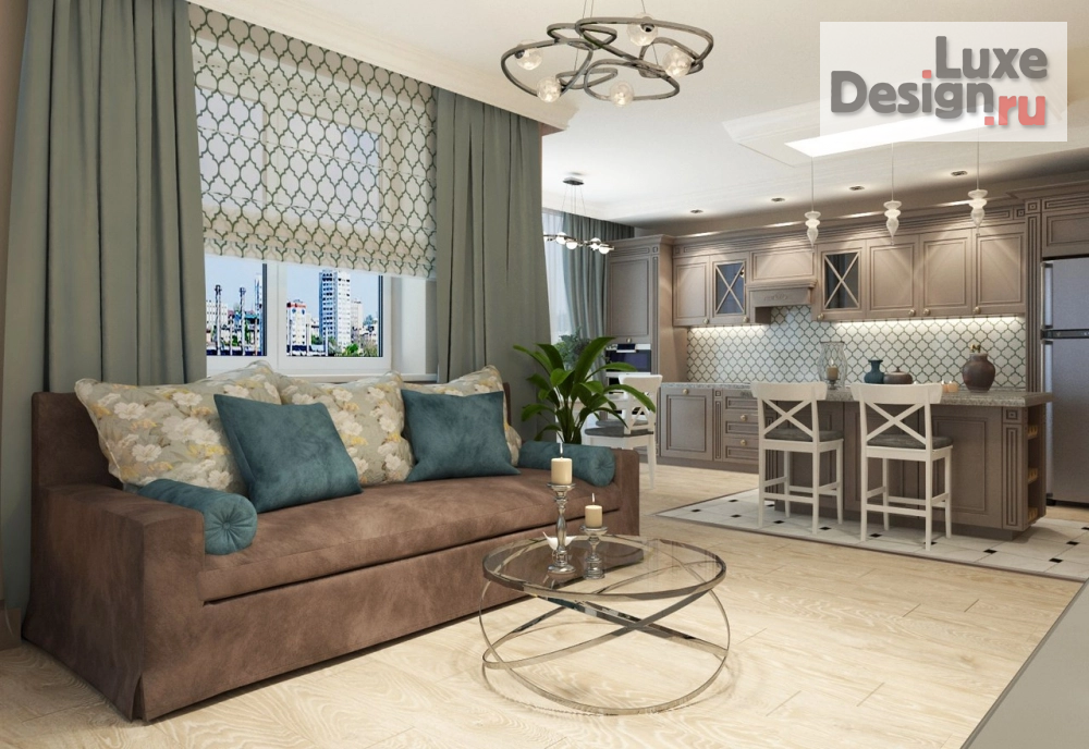 Дизайн интерьера трехкомнатной квартиры "Проект квартиры" (фото 1)