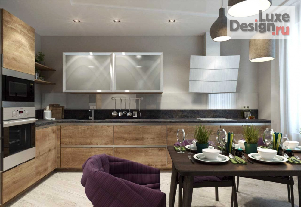 Дизайн интерьера двухкомнатной квартиры "Проект квартиры" (фото 3)