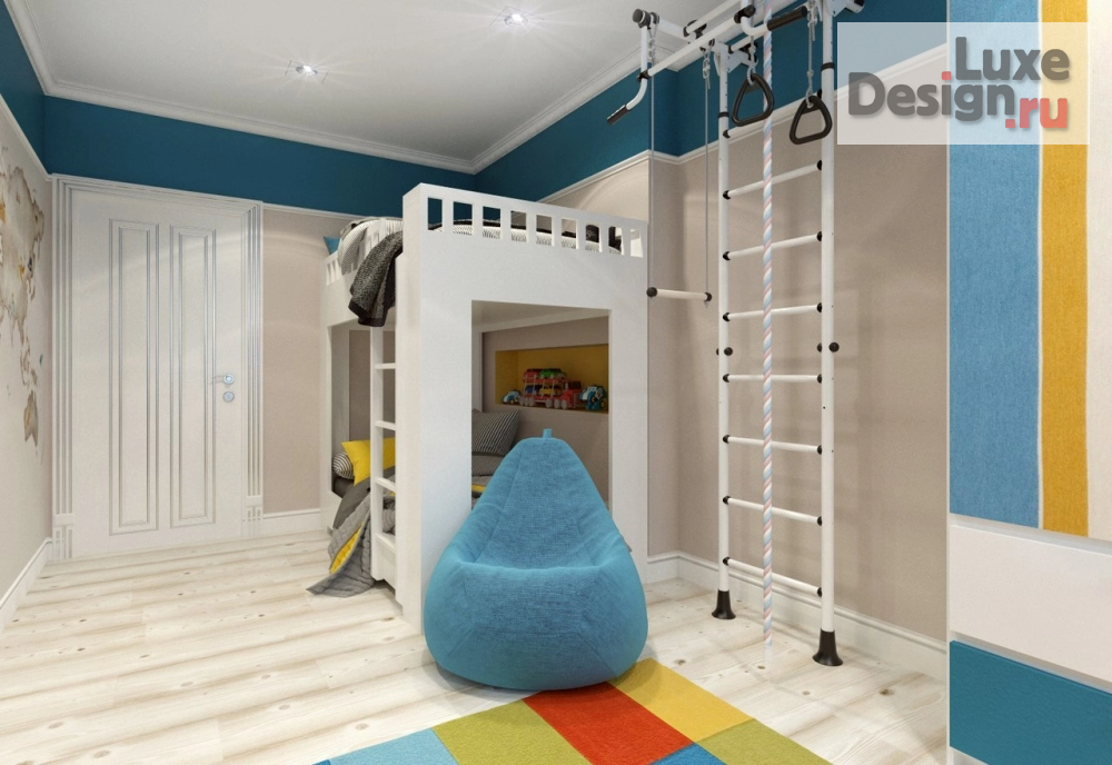 Дизайн интерьера трехкомнатной квартиры "Проект квартиры" (фото 5)