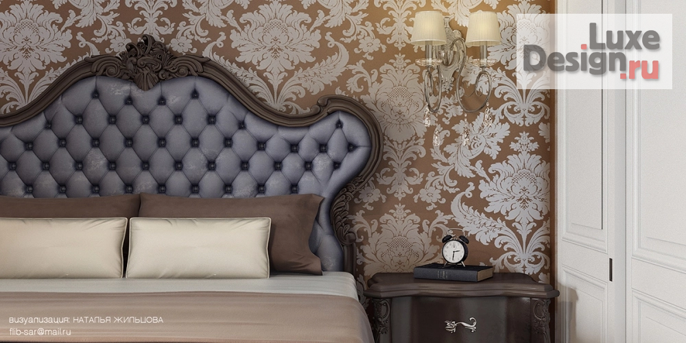 Дизайн интерьера комнаты "Проект спальни" (фото 2)