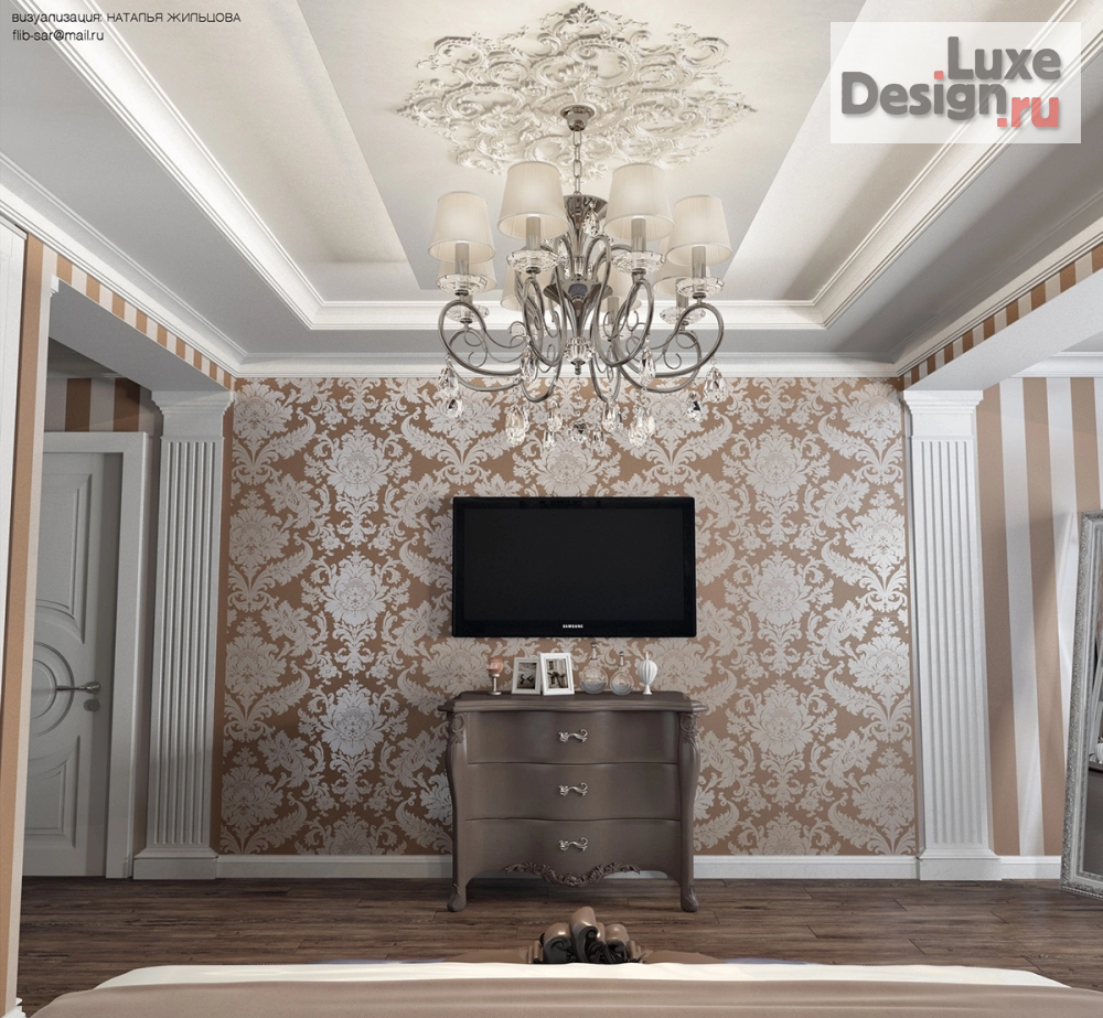 Дизайн интерьера комнаты "Проект спальни" (фото 3)