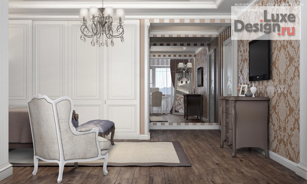 Дизайн интерьера комнаты "Проект спальни" (фото 4)