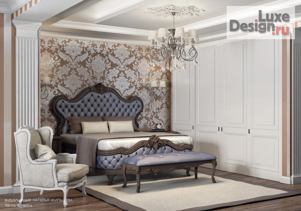 Дизайн интерьера комнаты "Проект спальни" (фото 5)