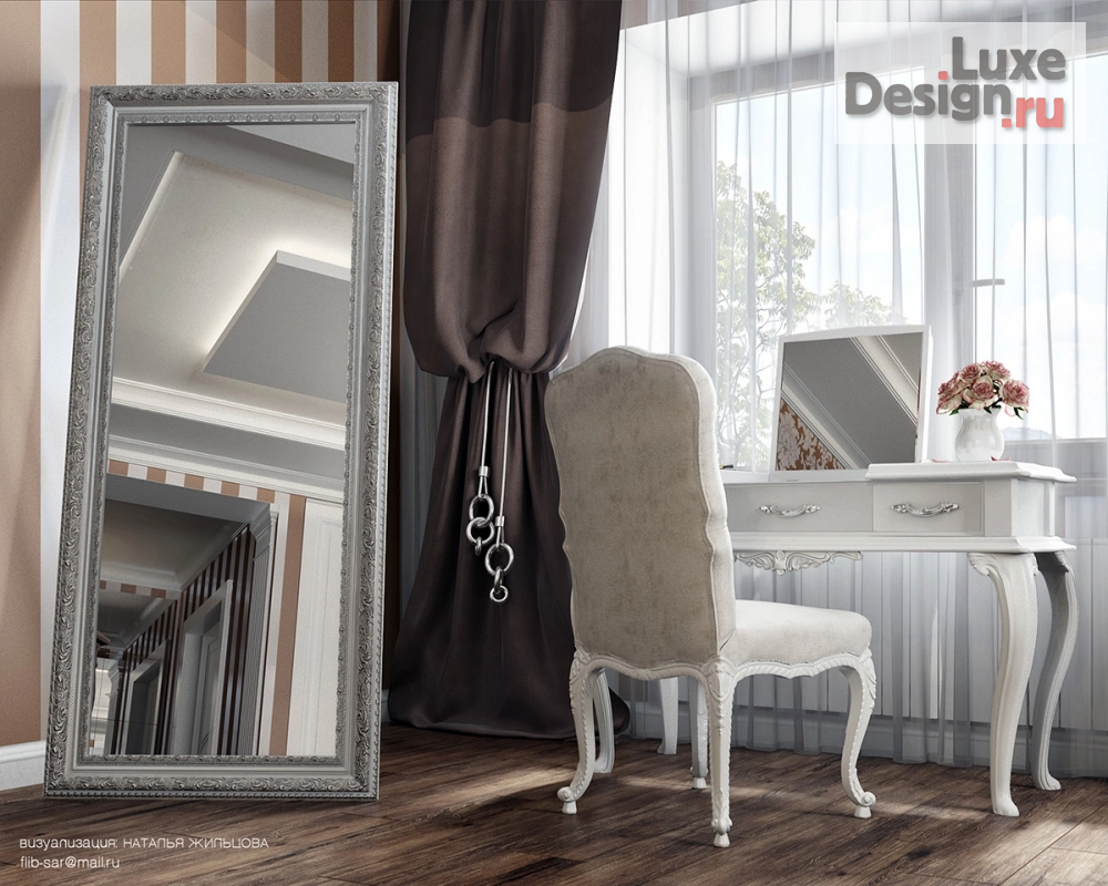 Дизайн интерьера комнаты "Проект спальни" (фото 6)