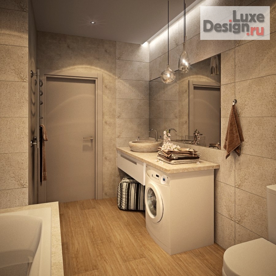 Дизайн интерьера однокомнатной квартиры "Проект квартиры" (фото 7)