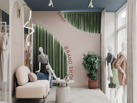 Дизайн интерьера в Саратове "BRAND SHOP"